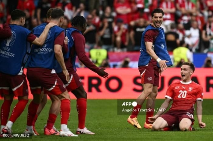 Hasil EURO 2024 – Gelandang Bologna 1 Gol 1 Assist, Swiss Kalahkan Hongaria