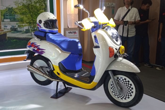 Modifikasi New Honda Scoopy 2024 Pertama di Dunia Gaya Kalcer Keren